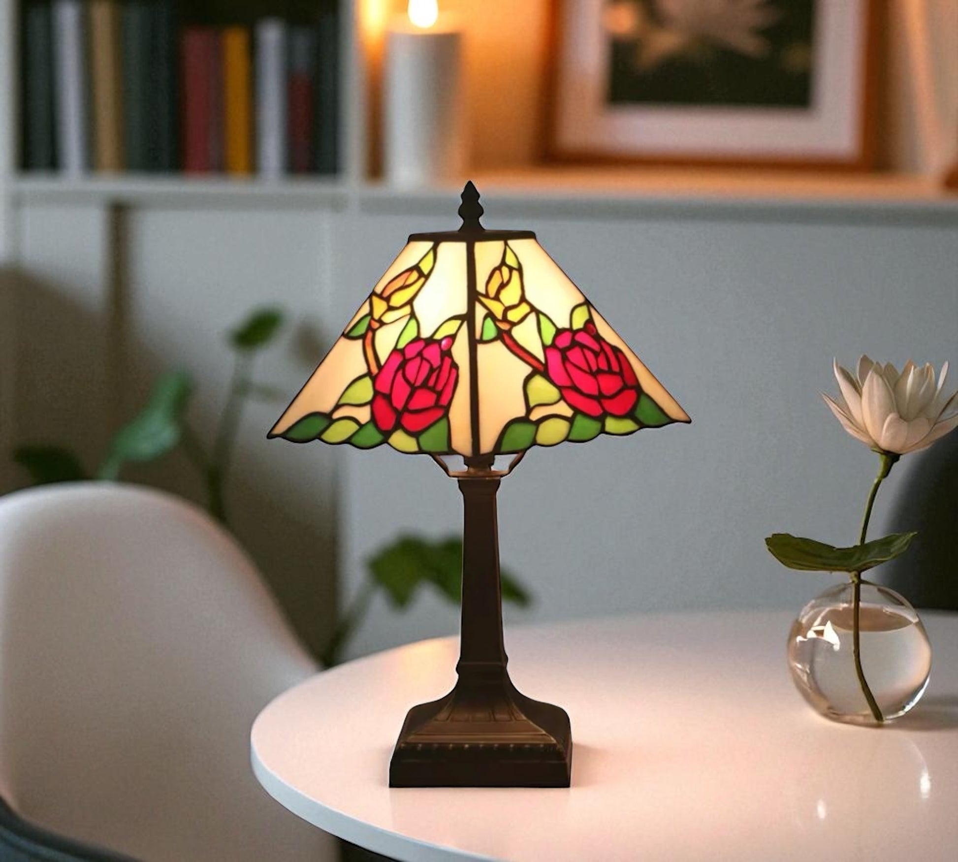 CDH 10" Tiffany Table Lamp (12094)
