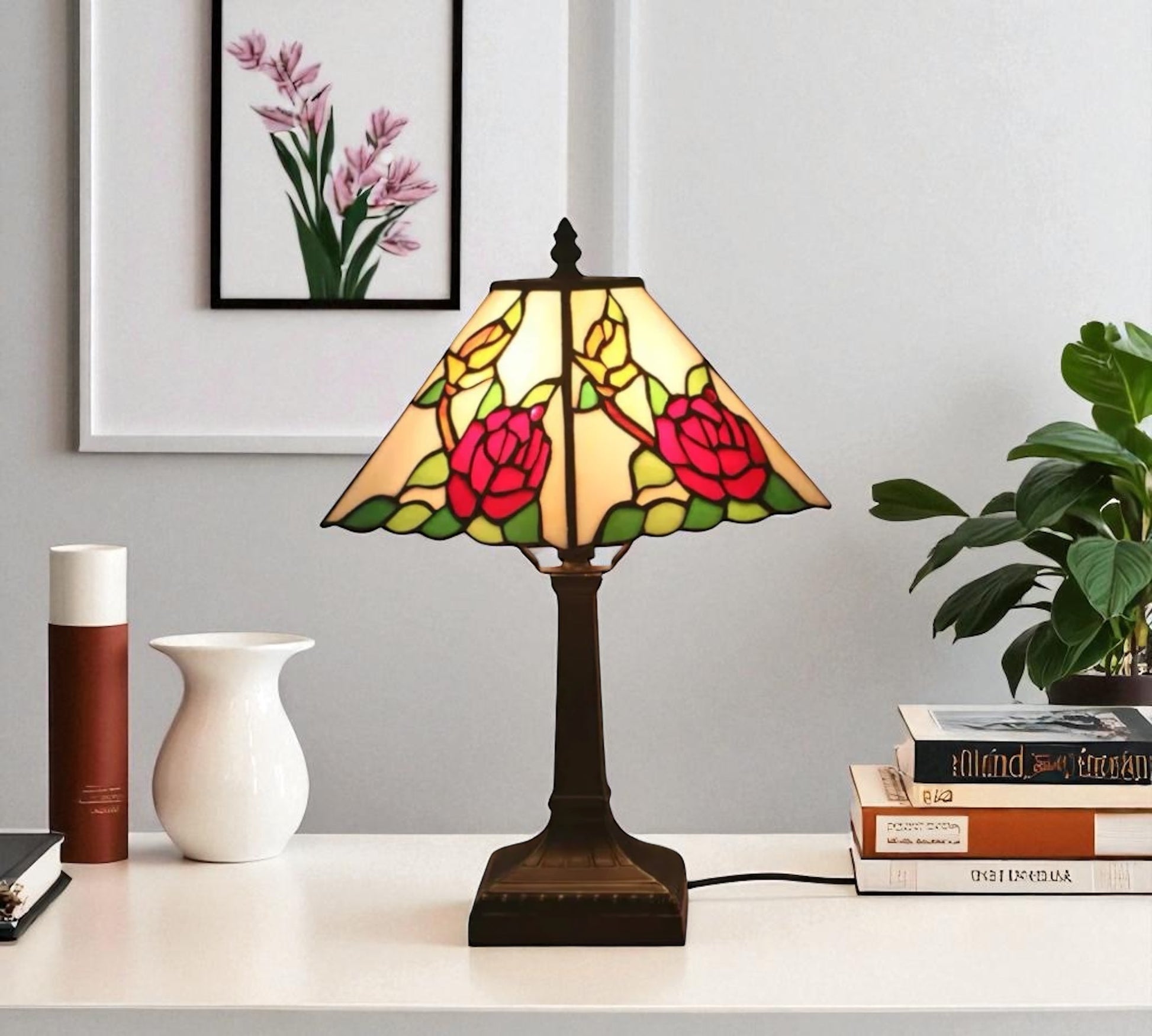 CDH 10" Tiffany Table Lamp (12094)