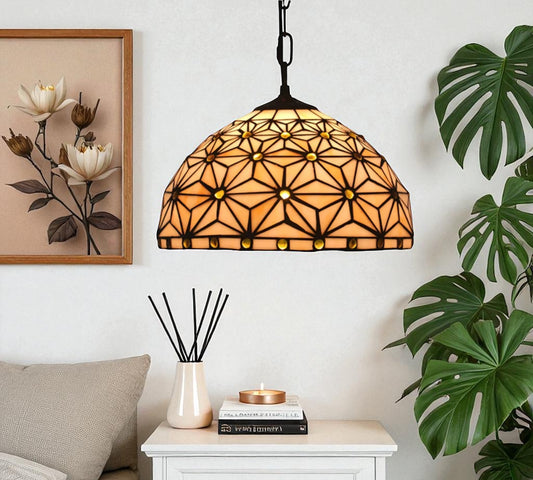 CDH 12" Tiffany Pendant Lamp 30cm shade (11000C)