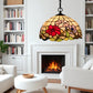 CDH 12" Tiffany Pendant Lamp 30cm shade (11002C)