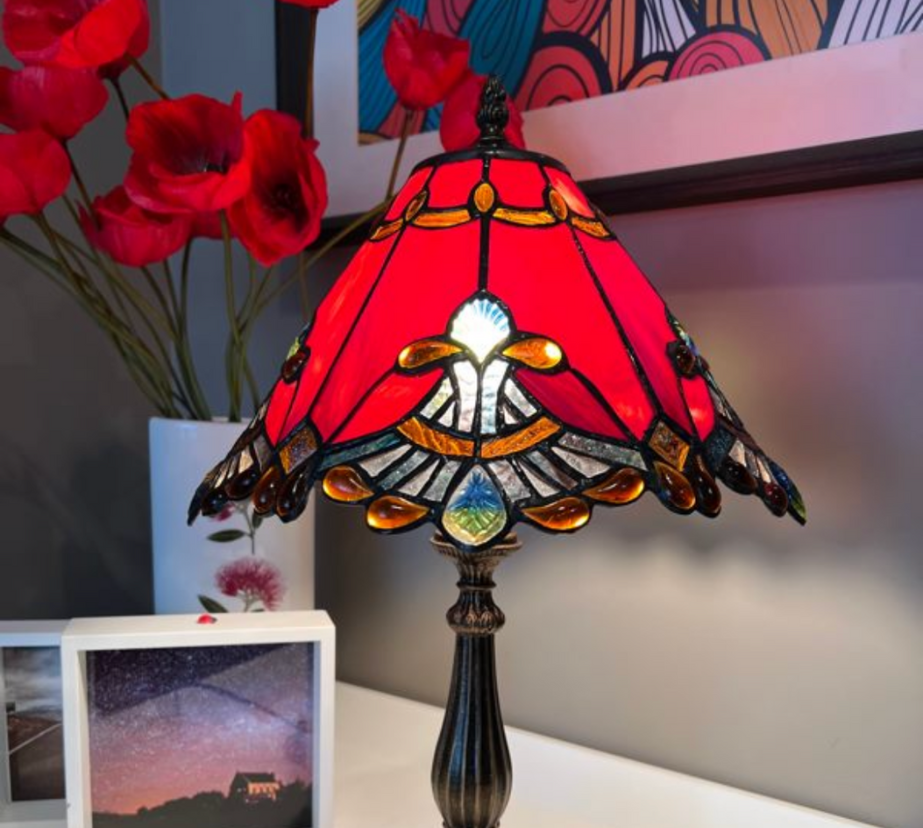 CDH 12" Tiffany Pendant Lamp 30cm shade (12001R_C)