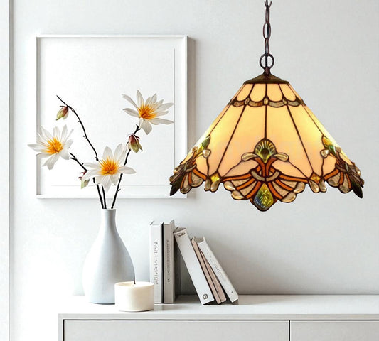 CDH 12" Tiffany Pendant Lamp 30cm shade (12001W_C)