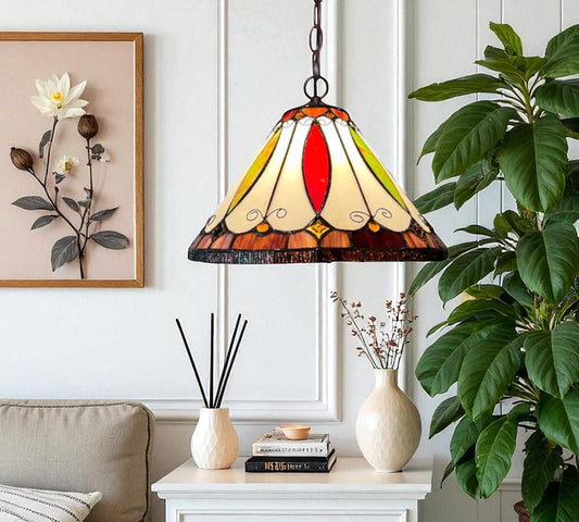 CDH 12" Tiffany Pendant Lamp 30cm shade (12002C)