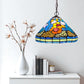 CDH 12" Tiffany Pendant Lamp 30cm shade (12003C)