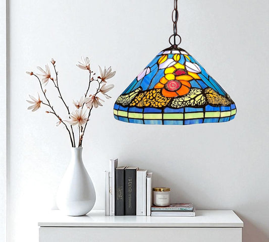 CDH 12" Tiffany Pendant Lamp 30cm shade (12003C)
