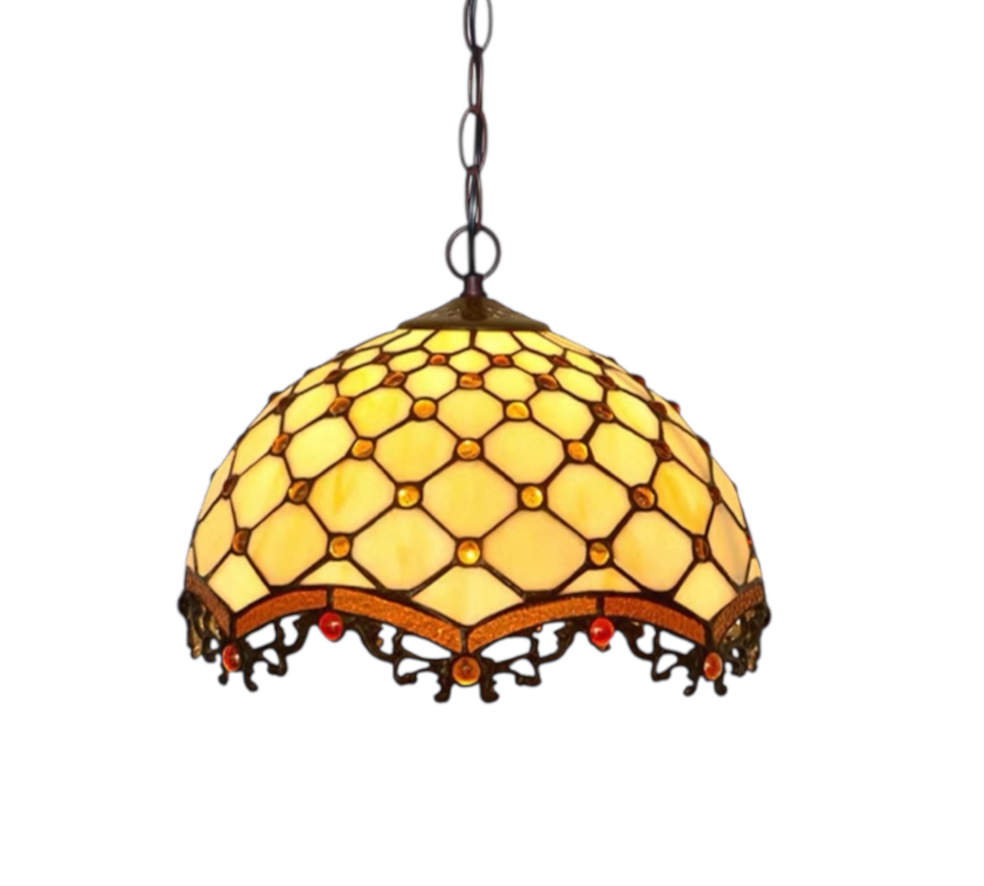 CDH 12" Tiffany Pendant Lamp 30cm shade (12010C)