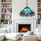 CDH 12" Tiffany Pendant Lamp 30cm shade (12013C)