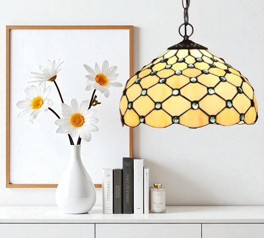 CDH 12" Tiffany Pendant Lamp 30cm shade (12021C)