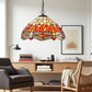 CDH 12" Tiffany Pendant Lamp 30cm shade (12035TC)
