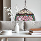 CDH 12" Tiffany Pendant Lamp 30cm shade (12042C)