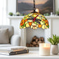 CDH 12" Tiffany Pendant Lamp 30cm shade (12043C)