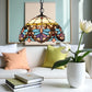 CDH 12" Tiffany Pendant Lamp 30cm shade (12045C)