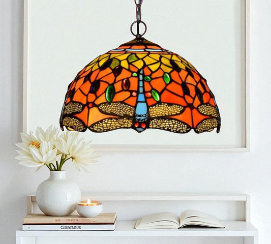 CDH 12" Tiffany Pendant Lamp 30cm shade (12062C)