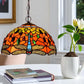 CDH 12" Tiffany Pendant Lamp 30cm shade (12062C)