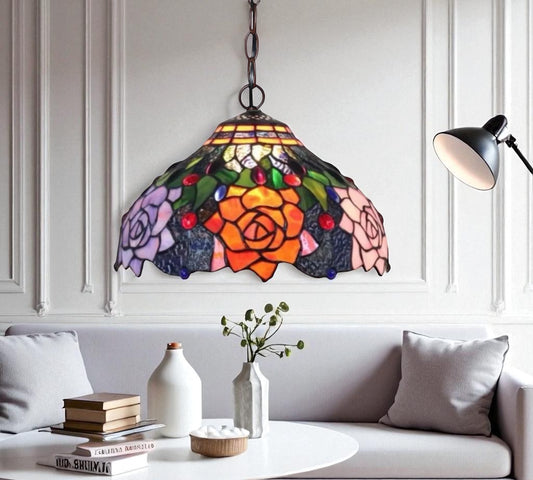 CDH 12" Tiffany Pendant Lamp 30cm shade (12063C)