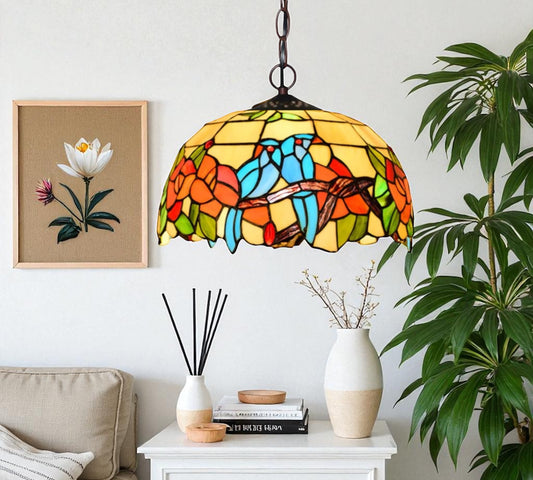 CDH 12" Tiffany Pendant Lamp 30cm shade (12064C)