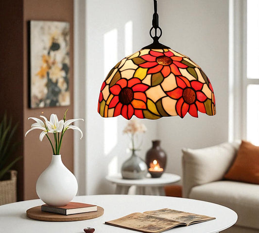 CDH 12" Tiffany Pendant Lamp 30cm shade (12068C)