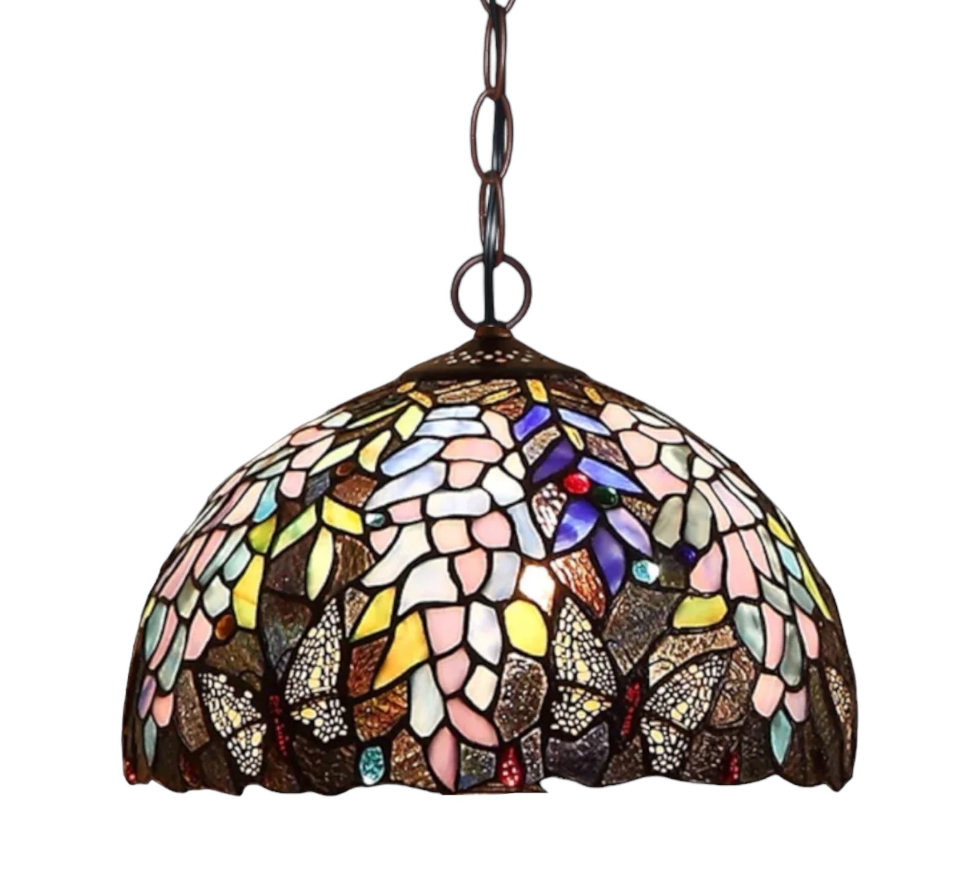 CDH 12" Tiffany Pendant Lamp 30cm shade (12074C)