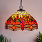 CDH 12" Tiffany Pendant Lamp 30cm shade (12076TC)
