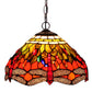 CDH 12" Tiffany Pendant Lamp 30cm shade (12076TC)