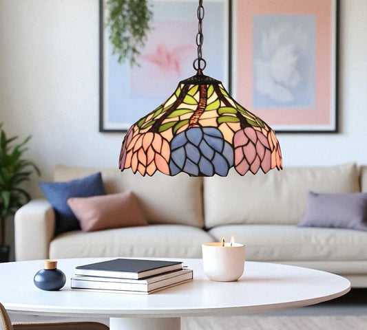 CDH 12" Tiffany Pendant Lamp 30cm shade (12085C)