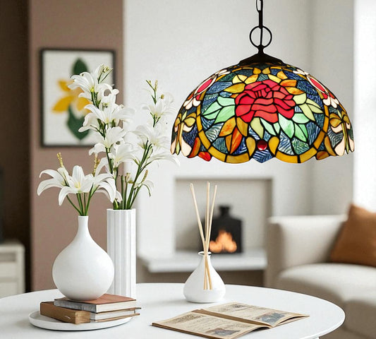 CDH 12" Tiffany Pendant Lamp 30cm shade (12087C)