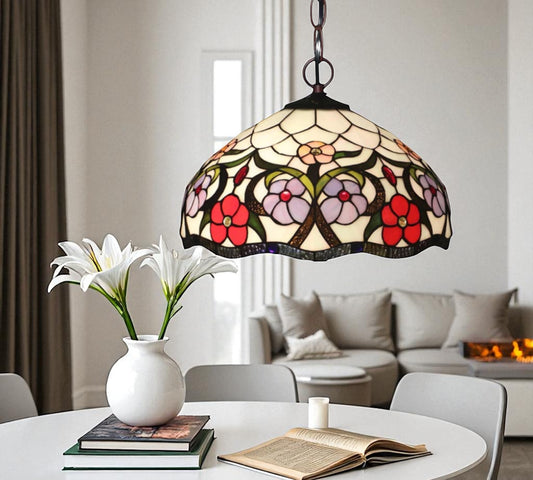 CDH 12" Tiffany Pendant Lamp 30cm shade (12088C)