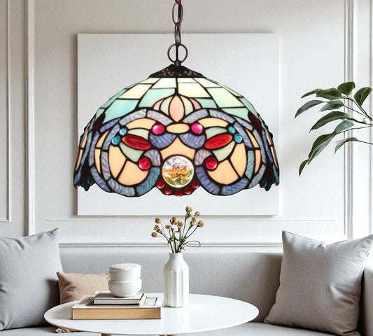 CDH 12" Tiffany Pendant Lamp 30cm shade (12089C)
