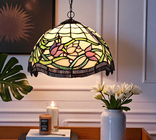 CDH 12" Tiffany Pendant Lamp 30cm shade (12091C)
