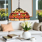 CDH 12" Tiffany Pendant Lamp 30cm shade (12093C)