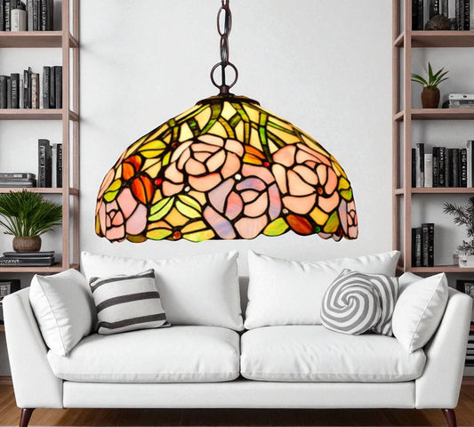 CDH 12" Tiffany Pendant Lamp 30cm shade (12098C)
