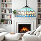 CDH 12" Tiffany Pendant Lamp 30cm shade (12101C)