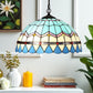 CDH 12" Tiffany Pendant Lamp 30cm shade (12101C)