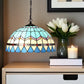CDH 12" Tiffany Pendant Lamp 30cm shade (12101C)