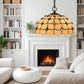CDH 12" Tiffany Pendant Lamp 30cm shade (12103C)