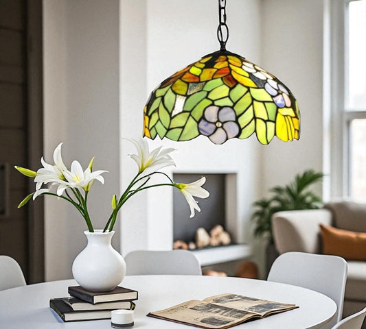 CDH 12" Tiffany Pendant Lamp 30cm shade (12714C)