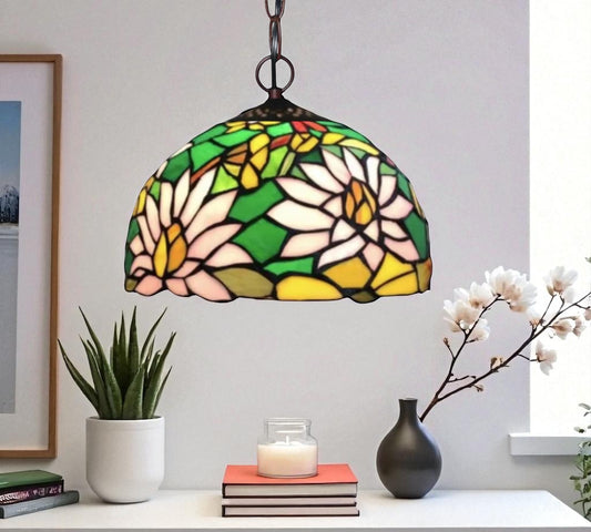 CDH 12" Tiffany Pendant Lamp 30cm shade (12715C)