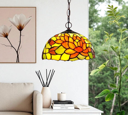 CDH 12" Tiffany Pendant Lamp 30cm shade (12719C)
