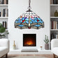 CDH 12" Tiffany Pendant Lamp 30cm shade (12723C)