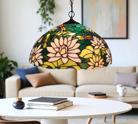 CDH 12" Tiffany Pendant Lamp 30cm shade (12800C)