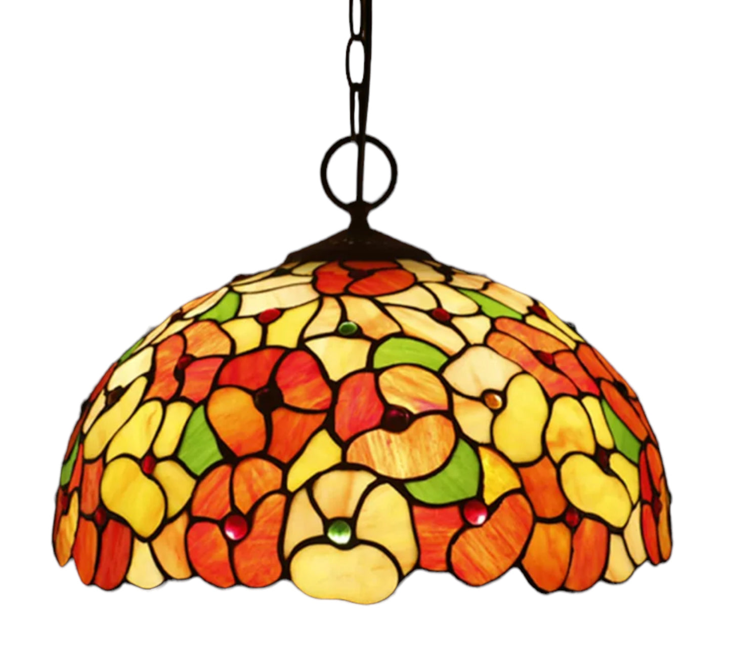 CDH 12" Tiffany Pendant Lamp 30cm shade (12805C)