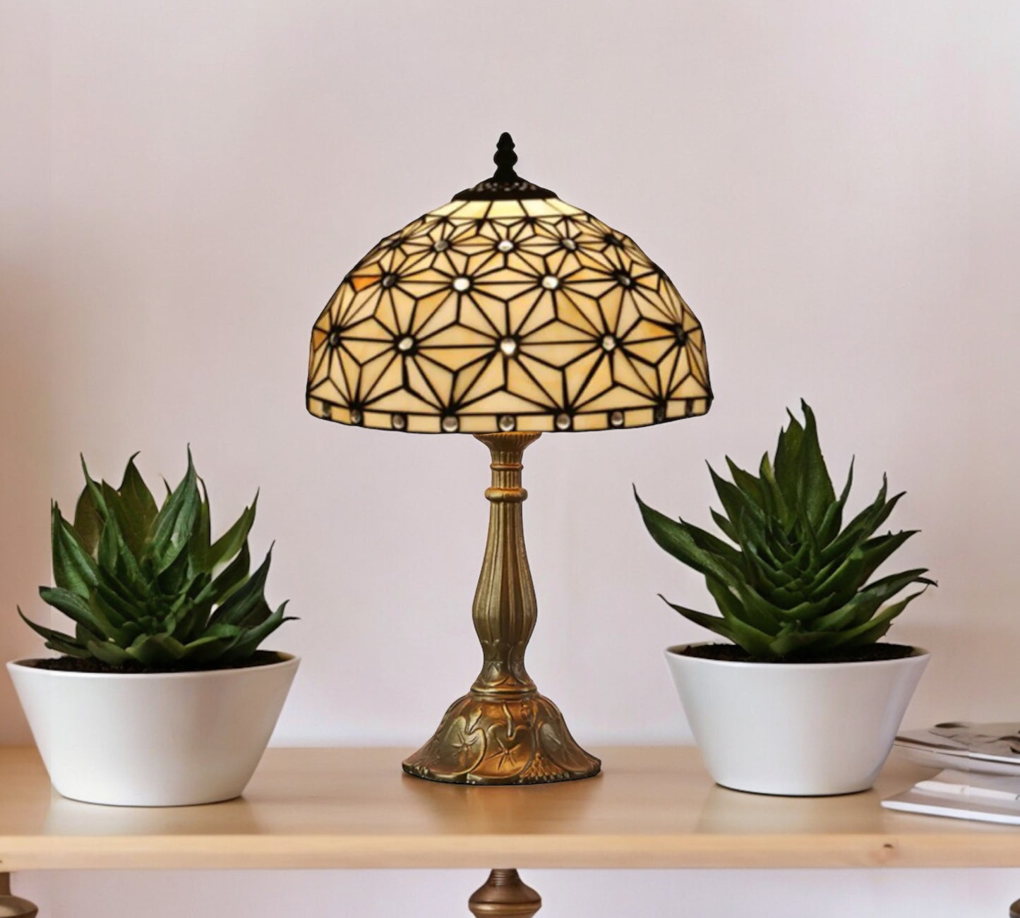 CDH 12" Tiffany Table Lamp (11000)