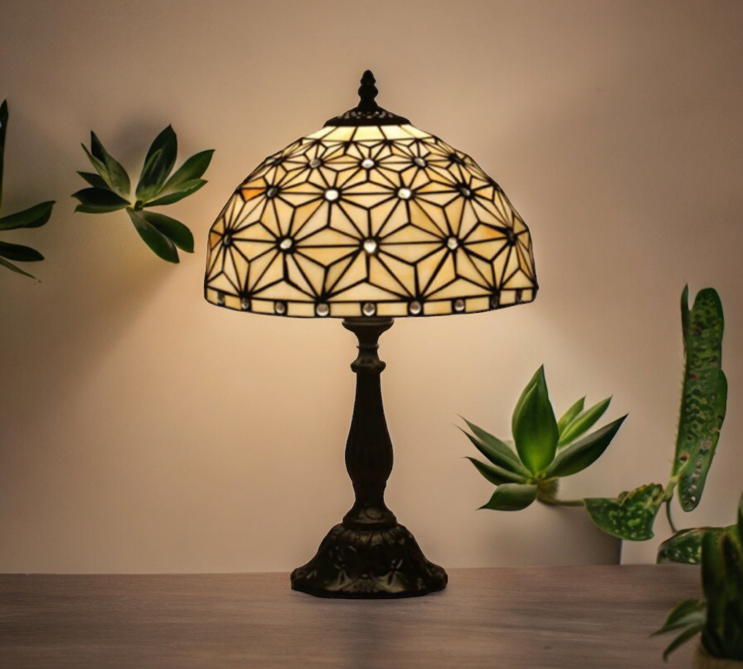 CDH 12" Tiffany Table Lamp (11000)