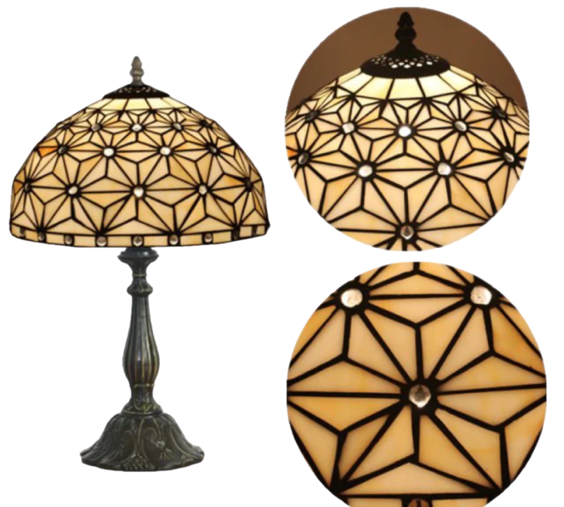 CDH 12" Tiffany Table Lamp (11000)