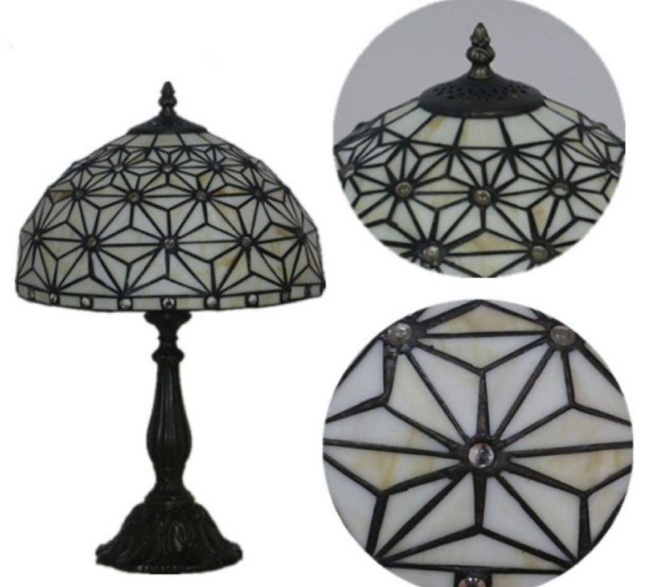 CDH 12" Tiffany Table Lamp (11000)