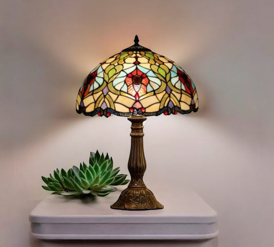 CDH 12" Tiffany Table Lamp (11001)