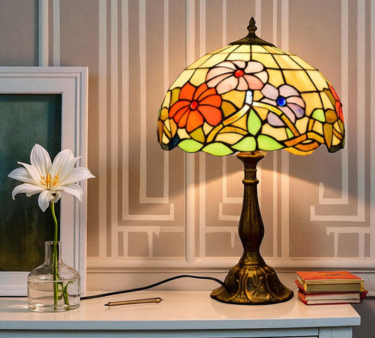 CDH 12" Tiffany Table Lamp (11002)
