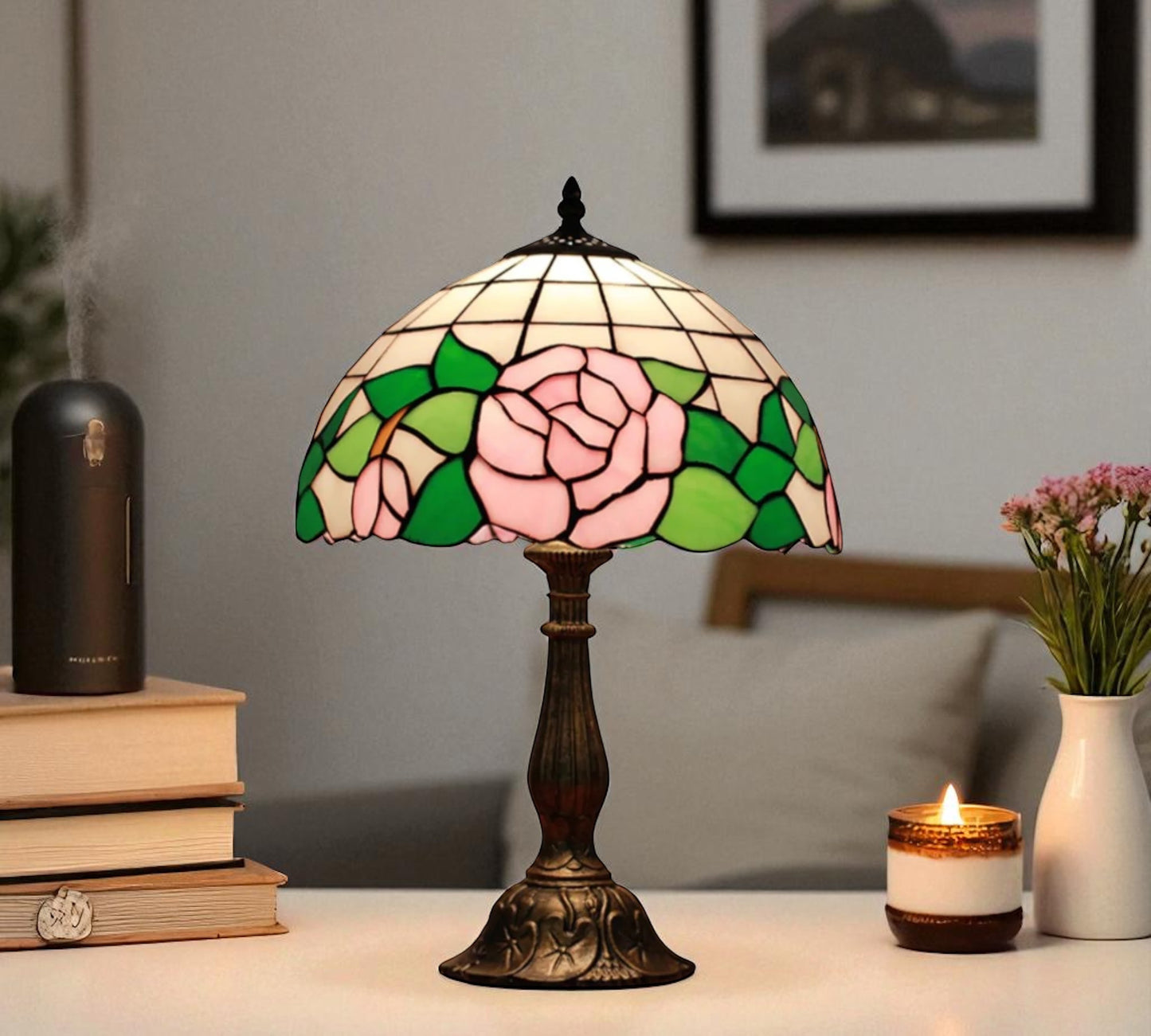 CDH 12" Tiffany Table Lamp (11004)