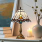 CDH 12" Tiffany Table Lamp (12001W)