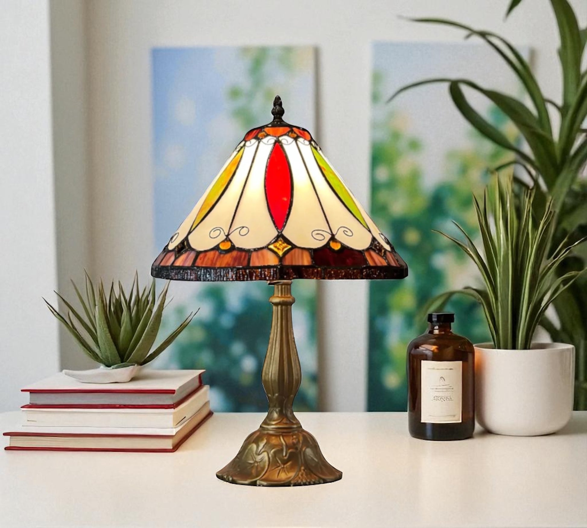 CDH 12" Tiffany Table Lamp (12002)